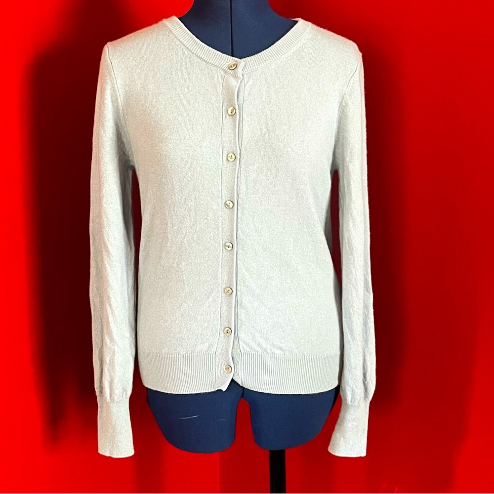 Cashmeren 100% Premium Cashmere Crew Neck Cardigan
